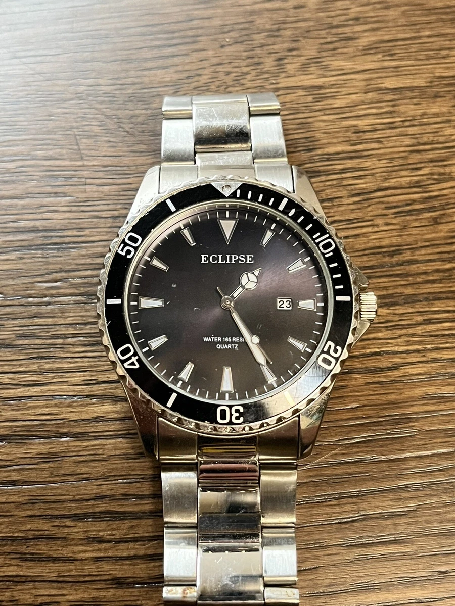 Eclipse watch stainless steel hot sale