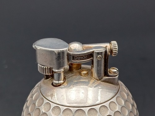 Seltener antiker Dunhill Golfball Benzinfeuerzeug - Sterlingsilber 925 - BA08-1495 - Bild 13 von 21