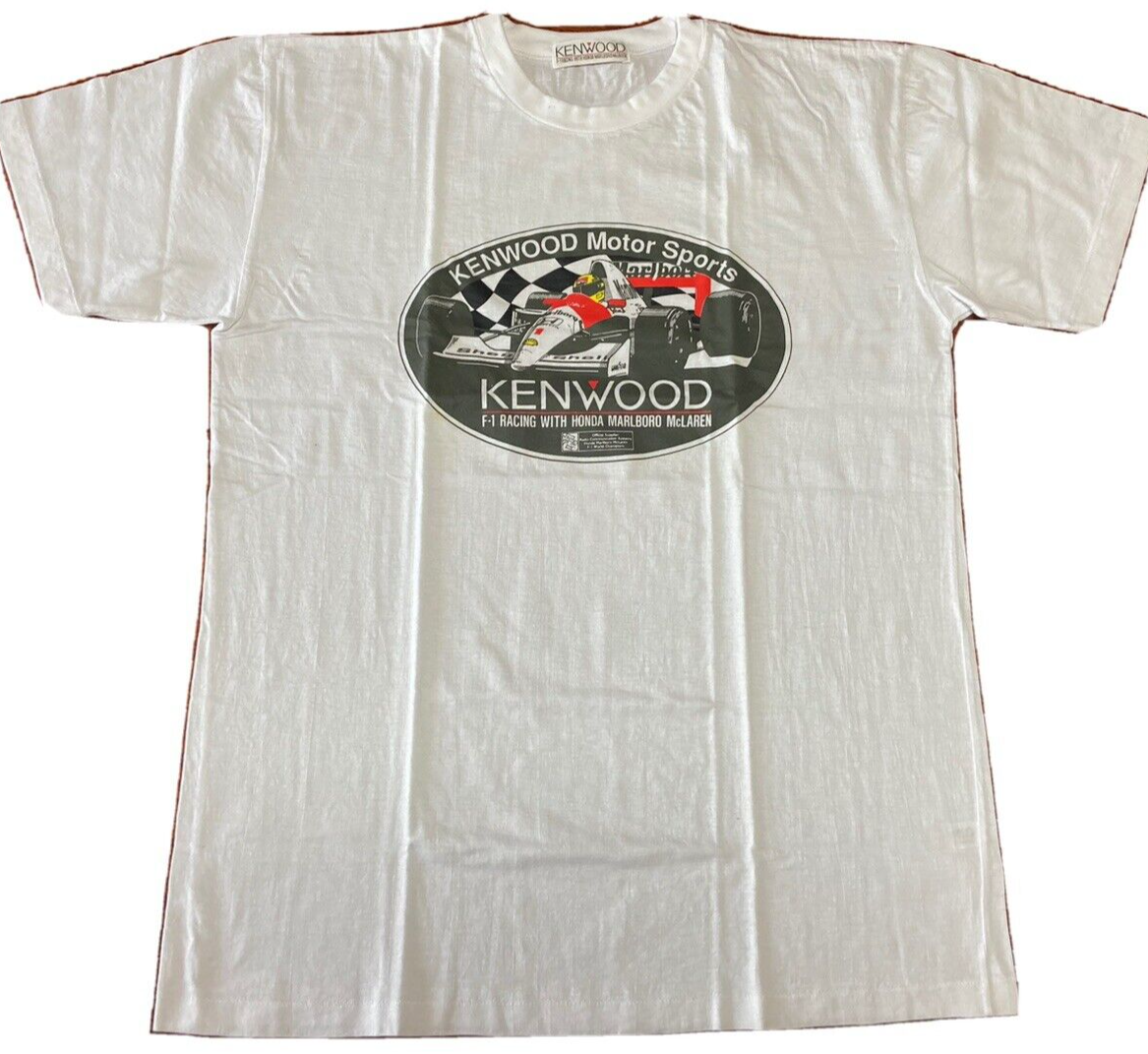 McLaren Honda Marlboro Kenwood Formula 1 Racing Team Vtg Tee T 