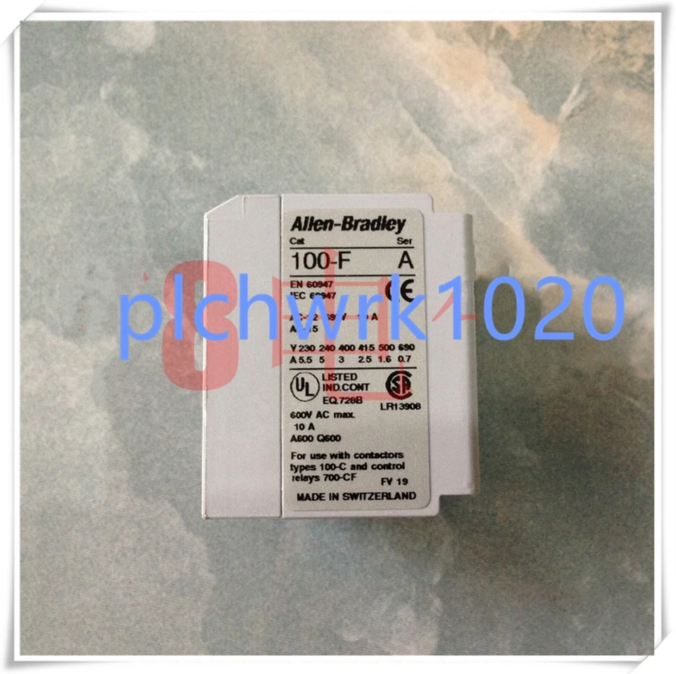 1 PCS NEW IN BOX Allen-Bradley 100-FA02 Contactor Auxiliary Contacts - Image 3 of 3