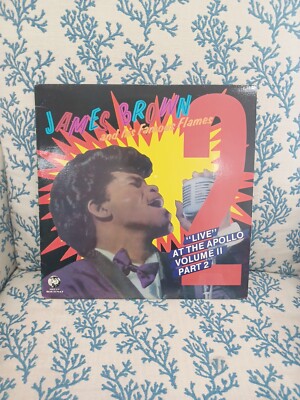 JAMES BROWN and his Famous Flames Live at the Apollo Volume 2/Part 2 Vinyl 1985