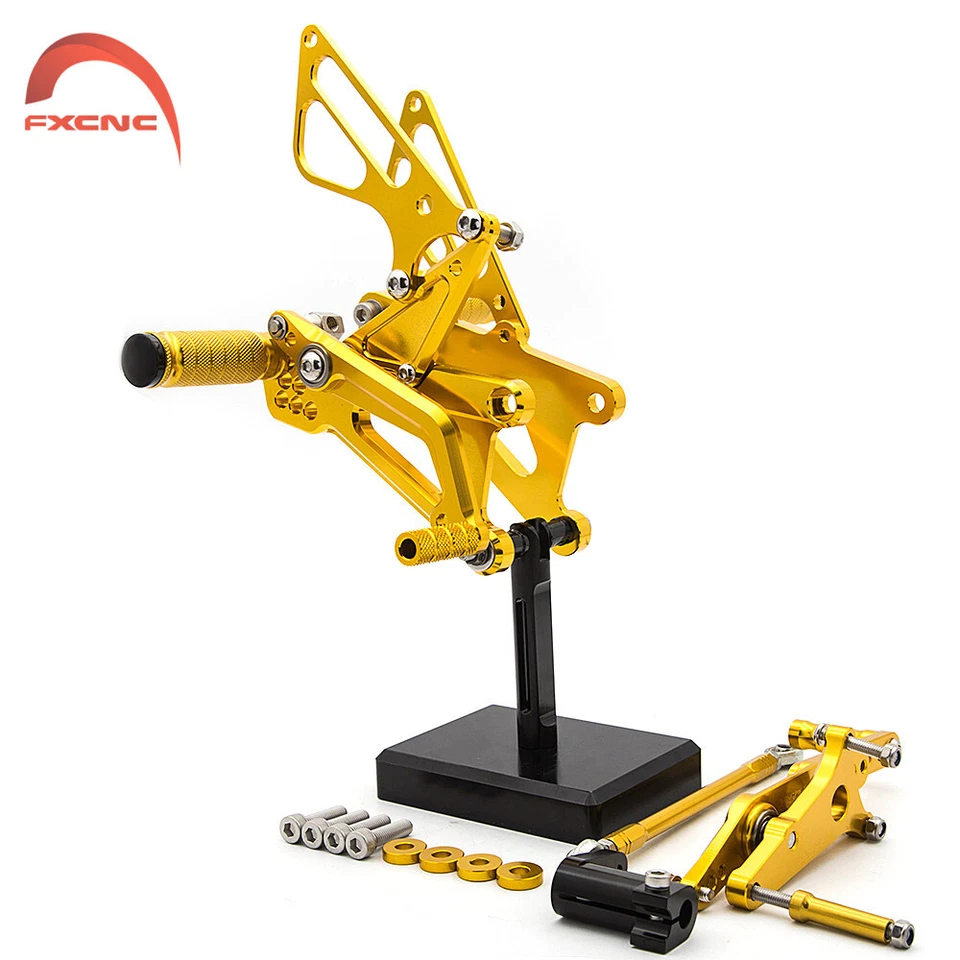 Reposapiés ajustables para TRIUMPH DAYTONA 675 2011-2012 2013 Foto 4 de 4