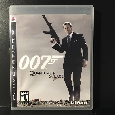 James Bond 007: Quantum of Solace (Sony PlayStation 3, 2008) complete in box