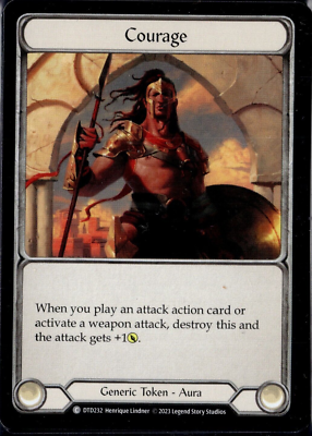Courage DTD232 Flesh and Blood TCG FAB TCG | eBay