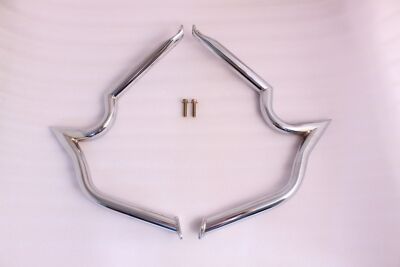 Front Protect Engine Guard Highway Crash Bar 4 2020-25 Indian Challenger Chrome