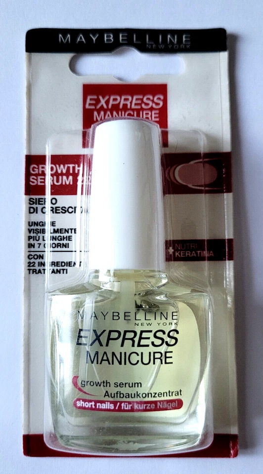vernis soin express manicure 22 Sérum de Croissance ongles courts Maybelline