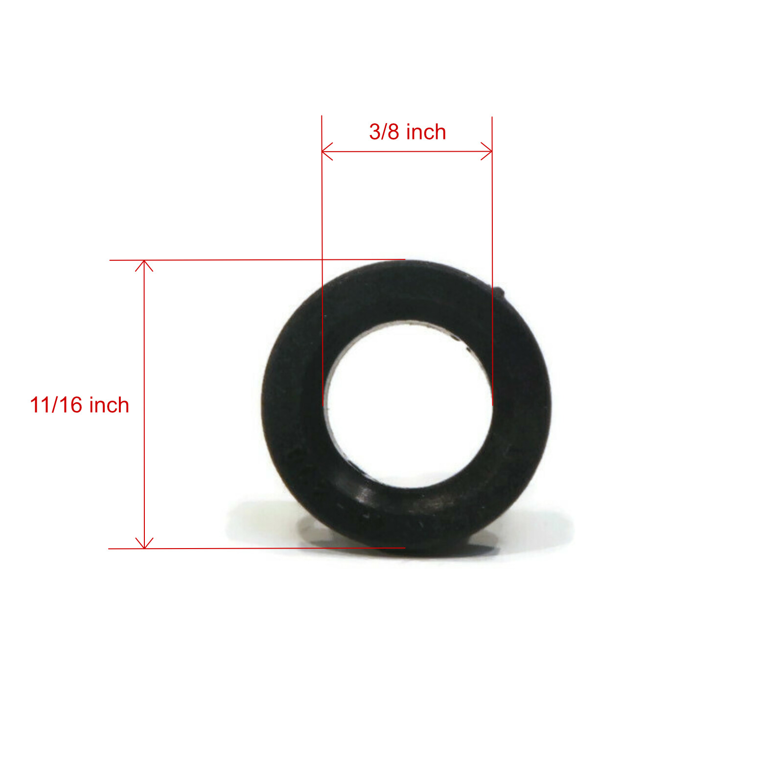 Flange Bushing .380" ID for Cub Cadet & MTD 941-0475, 9410475, 741-0475, 7410475 - Picture 3 of 7