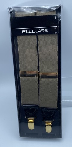 Bretelle Bill Blass stile 1402010 lunghezza 52 colore cammello  - Foto 1 di 4
