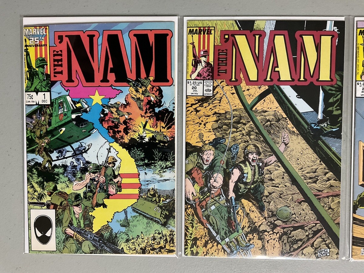 COMICS・NEWS 100枚　1986～2003　special price 🔥Pop Culture Comic Keys🔥The 'Nam #1 20 21 (1986)🔥NM-(9.0-9.2