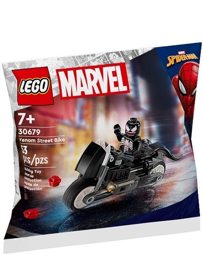 LEGO Marvel Super Heroes Spider-Man Venom Street Bike Polybag