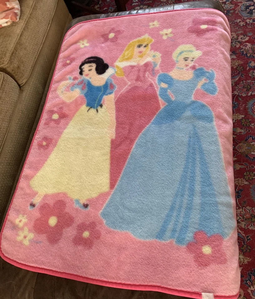 Manta de peluche Disney princesa bebé niño blanco como la nieve Cenicienta Aurora** Foto 4 de 4