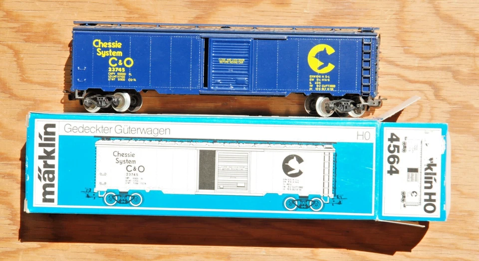 Märklin 4564 NEUF Boxcar tinplate C&O - Photo 1/1