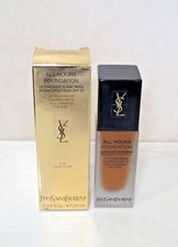 YSL ALL HOURS FOUNDATION SPF 20 FULL COVERAGE MATTE B 80 CHOCOLATE 0.84 OZ BOXED