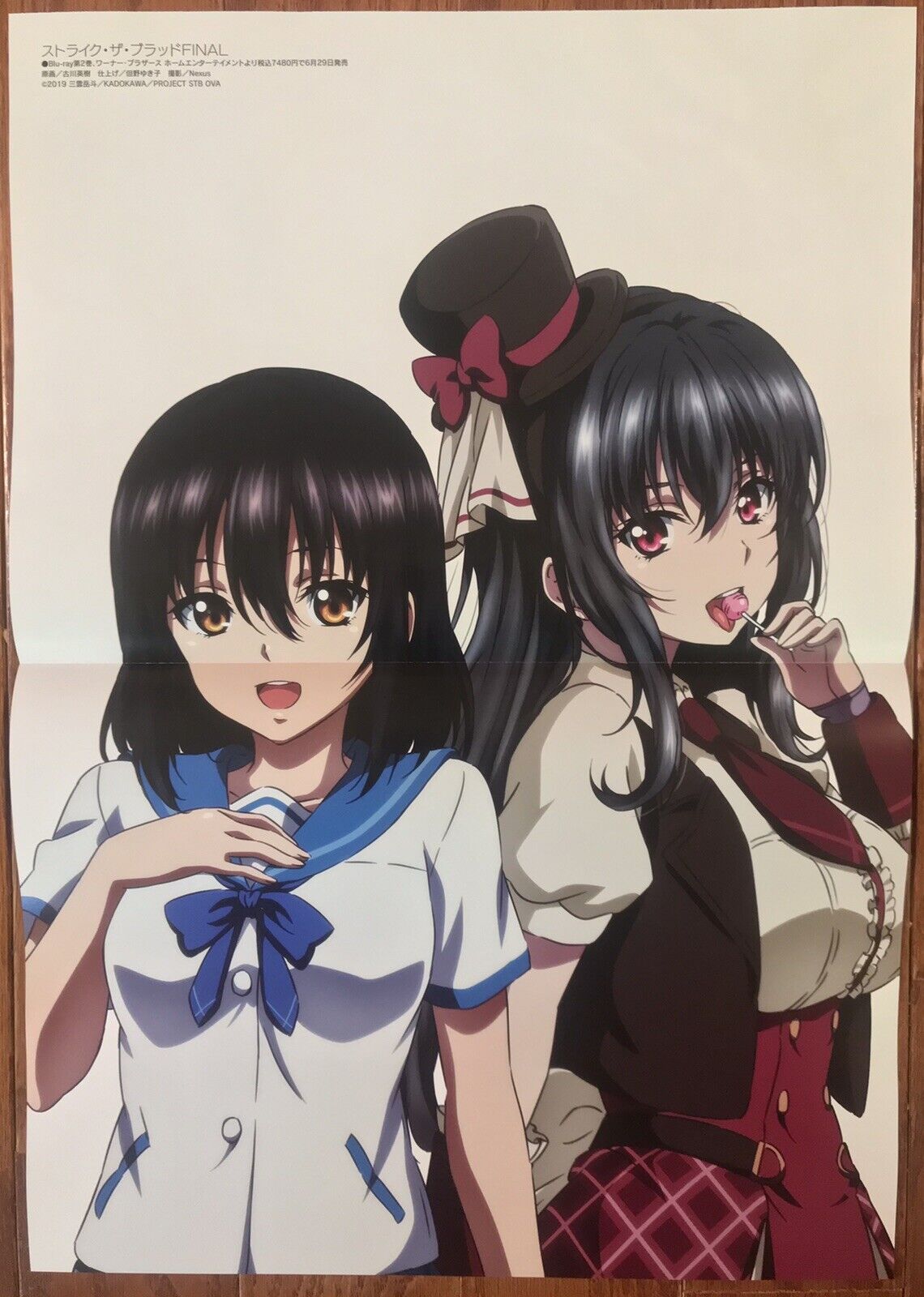 Double Sided Anime Poster: Is the Order a Rabbit Chino, Strike the Blood