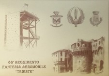 Cartolina Fanteria 66° Reggimento Aeromobile Trieste 2007