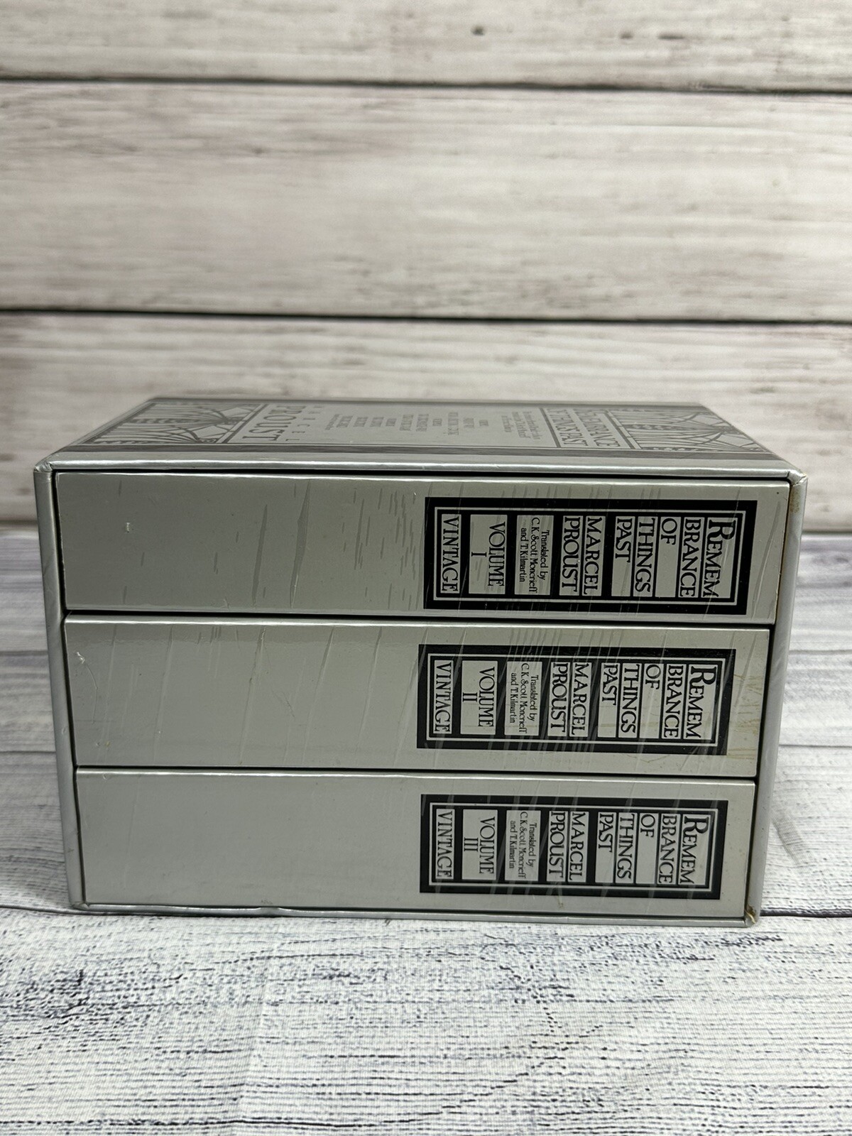 Remembrance of Things Past Volumes 1-3 Box Set by Proust, Marcel