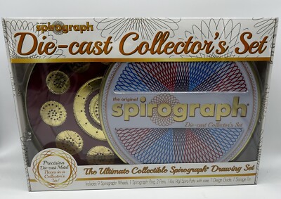 Spirograph Die-cast Collector's Set Kahootz - Hasbro 2015 NEW Factory-Sealed