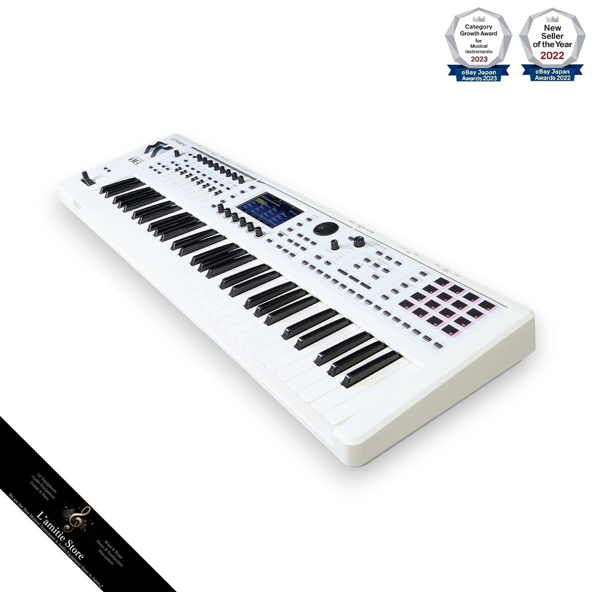 Roland FANTOM-06-SC Synthesizer Limited Edition White