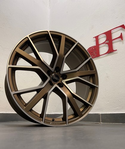 1x Original Audi SQ8 Q7 Q8 SQ7 Felge 22 Zoll 10.0J ET21 4M8601025AQ Bronze 22“