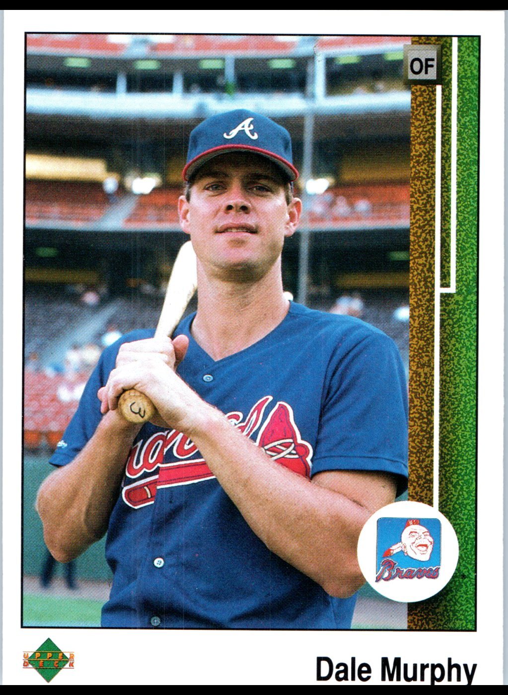 1989 Upper Deck #357b Dale Murphy