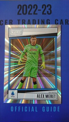 Panini Score Serie A 2022 23 Alex Meret Laser SSC Napoli
