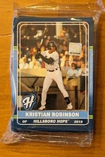 2019 Hillsboro Hops Sealed Team Set -  Corbin Carroll First Minor League Card