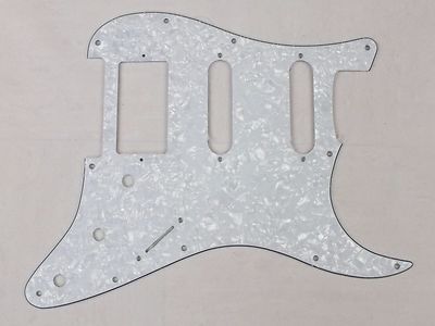 Stratocaster HSS SCRATCH PLATE Schlagbrett passend für USA/Mex Fender in 9 Farben
