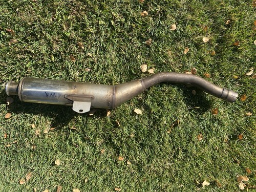 Original OEM Muffler Stock Exhaust Pipe *NICE! Rear Tailpipe 03-04 WR450 WR450F - Foto 4 di 4