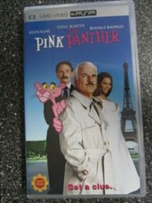The Pink Panther Rated PG Video For Sony PSP Watched Only 1 Time Like New