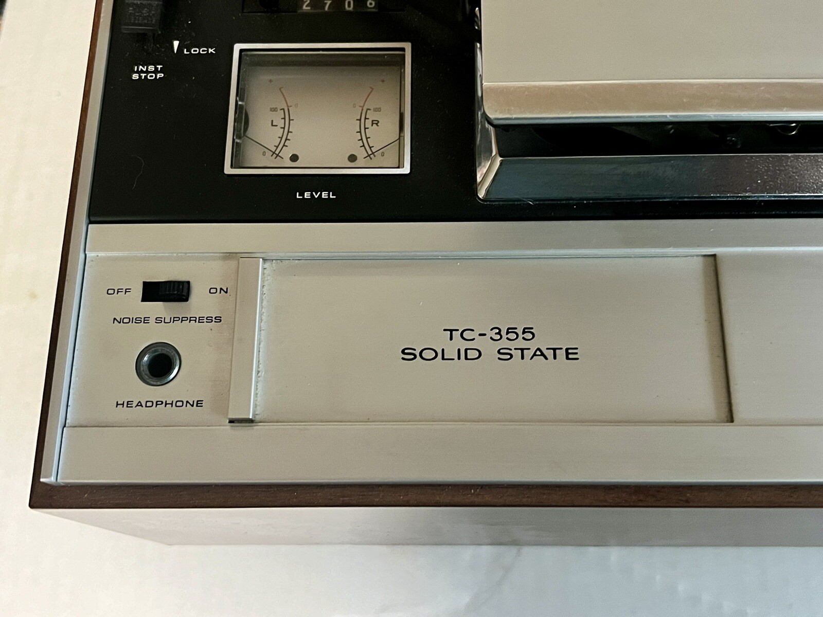 SONY TC-355 Stereo Reel to Reel Tape Deck Player / Recorder Very Clean & Working