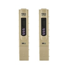 LOT OF 2 HM Digital TDS-3 Handheld TDS/Temp M...