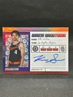 2025-26 TOPPS NBA HOOPS KOBE SANDERS ROOKIE AUTO FOIL SP LOS ANGLES CLIPPERS