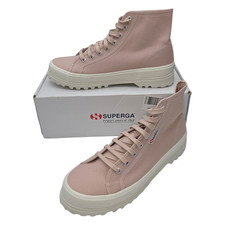 Zapatilla deportiva Superga 2341 Alpina para mujer piel rosa talla 9,5