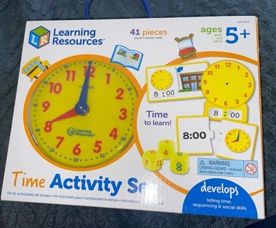 Learning Resources LER3220 Time Activity Set - 41pc