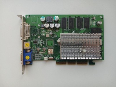 Nvidia GeForce 4 MX440 8X 128MB Video Graphics Card - UNTESTED!