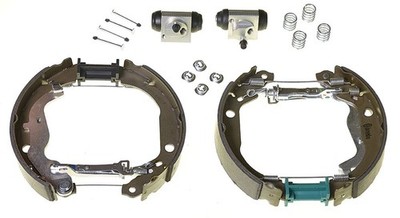 BREMBO Bremsbackensatz vormontiert Hinten Rechts Links für DACIA Duster 