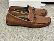 Joseph Abboud Pebbled Leather Vibram Sole Italian Oxford Mens 9 95458 MSRP $395 Joseph Abboud Leather Casual Shoes for Men for sale | eBay main image 2