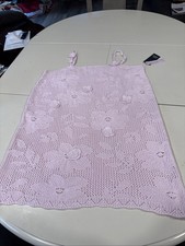 Women's Rosette Mini Sweater Dress - Wild Fable Blush Pink Floral 1X