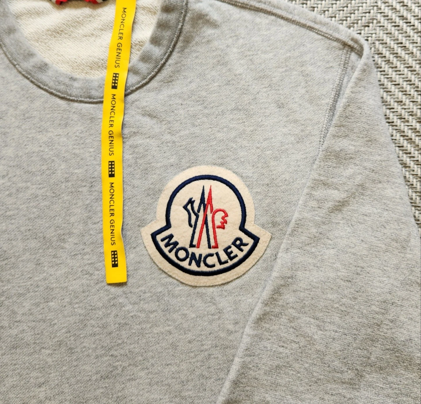 Felpa Moncler Genius logo grande 106729753