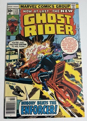 Ghost Rider #22 (1977) - Bronze-Age Horror - ''Superhero From The Crypt''