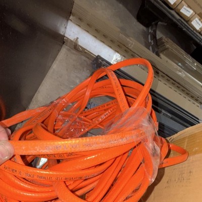 Raychem XL-TRACE Self-Regulating Heating Cable, 208-277V, 16-30A, Orange 100 ft