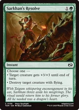 SARKHAN'S RESOLVE mtg NM-M Tarkir Dragonstorm Common