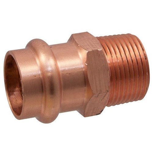 NIBCO pc604 9032650PC 2-1/2" COPPER PRESS MALE ADAPTER NEW OPEN BOX ITEM