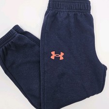 Under Armour Little Boys Size 4T Athletic Sweatpants/Joggers Navy