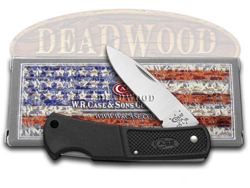 Case xx Lightweight Black Zytel Small Lockback Stainless Pocket Knife 156 Knives - Image 4 of 4