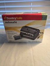 Caja fuerte Sentry para auto o autocaravana nueva 9x4 pulgadas negra con llaves caja fuerte de seguridad