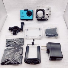 1080P Ultra HD Sport Action Camera DVR DV Waterproof Camcorder W/ Accessories