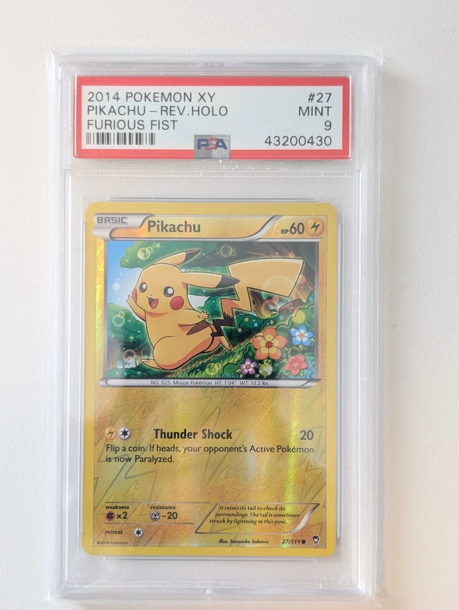 Pikachu XY-Furious Fists Pokémon TCG Individual Collectible Card