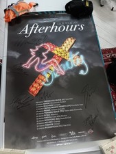 Afterhours Manuel Agnelli Poster Manifesto Autografato Raro