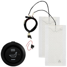 Sitzheizung Auto Carbon 2 Heizmatten inkl. Schalter geeignet für viele Modelle r